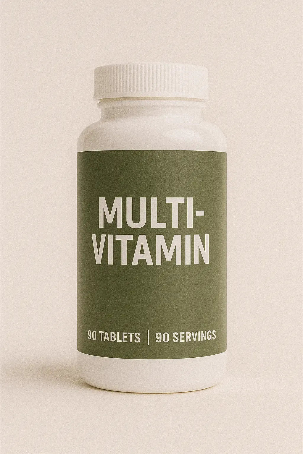 Daily multivitamin tablets – essential vitamins and minerals blend