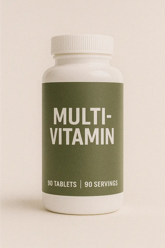 Daily multivitamin tablets – essential vitamins and minerals blend