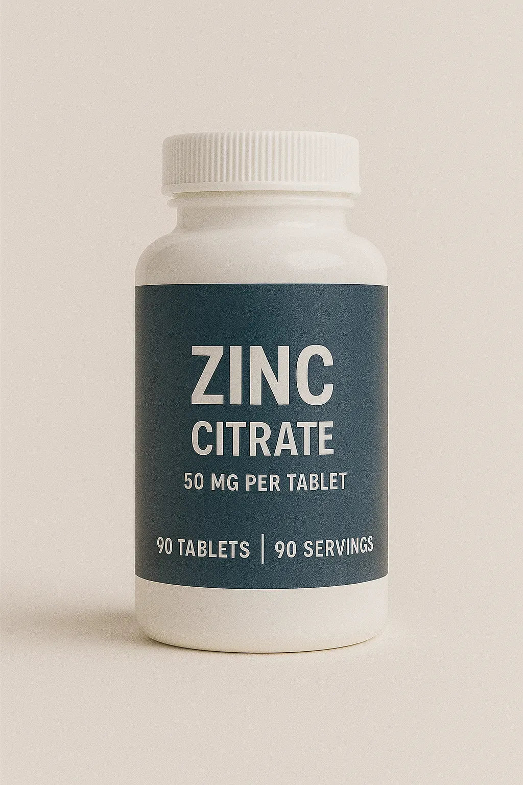 Zinc Citrate tablets – 50 mg immune support supplement
